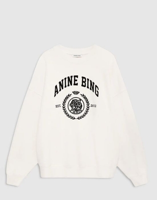 Sudadera Miles Collegiate cream